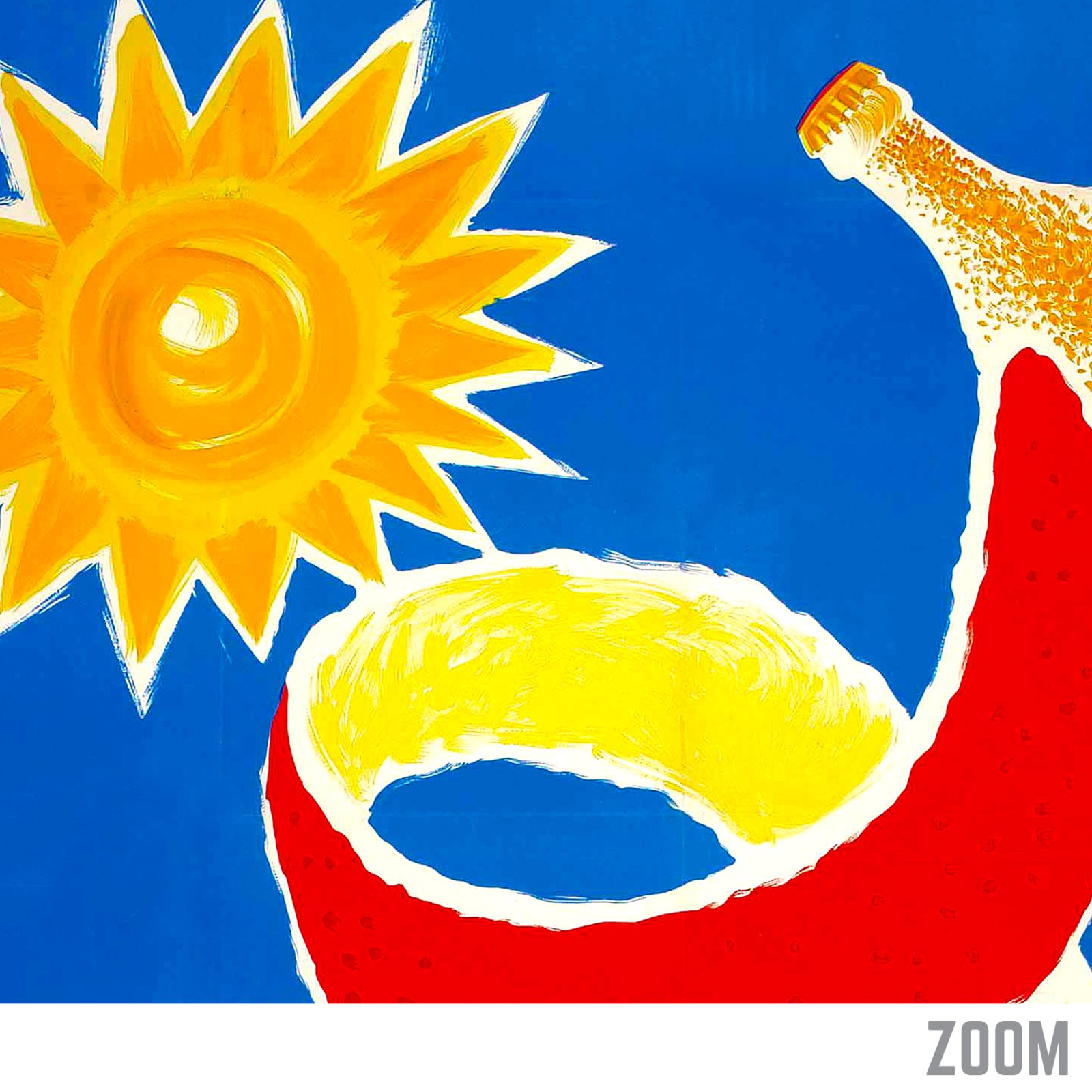 Orangina | Bernard Villemot - 1965 | Drink Poster | Vintage Poster